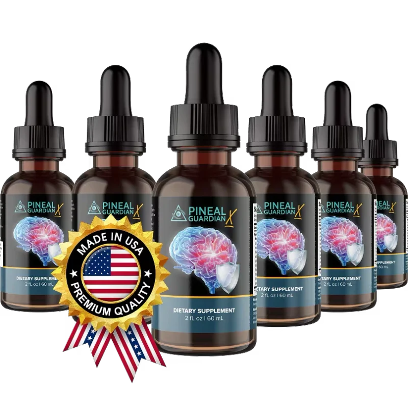 Pineal Guardian X Natural Cognitive Formula — 6 Bottle / 180 Day Pack