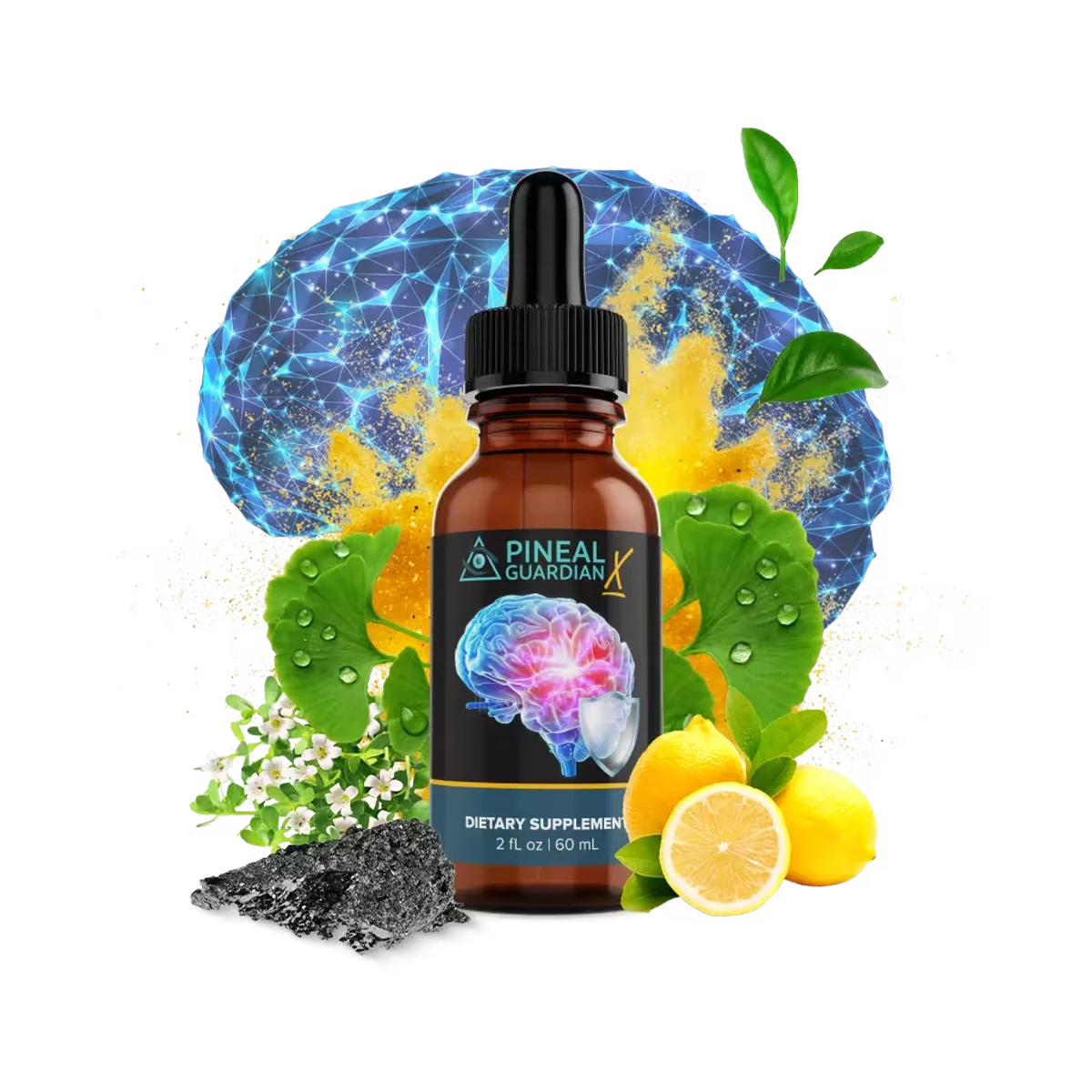 Pineal Guardian X Natural Cognitive Formula — Front Label